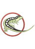 Lizardcirc Embroidery Design