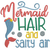 Hair Embroidery Design