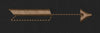 Golden Arrow Embroidery Design