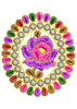 Flower Gola Embroidery Design