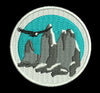 Eagle Fly On Mountain Embroidery Design