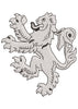 Holy Lion Embroidery Design