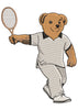 Bear Playing Embroidery Design