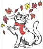 Cat Embroidery Design