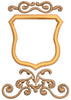 Mirror Frame Embroidery Design