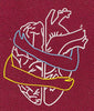 Anatomical Harmony Lineart Embroidery Design