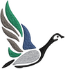 Duck Embroidery Design