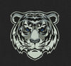 Tiger Head White Embroidery Design
