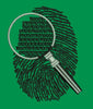 Digital Identity Magnification Embroidery Design