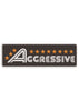 Aggressive Hat Patch Embroidery Design