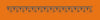 Scalloped Blue and Orange Border Embroidery Design
