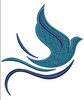 Blue Bird Embroidery Design
