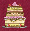 Sweet Treat Pink & Brown Embroidery Design