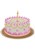 Birthday Cake Embroidery Design