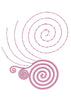 Sequin Swirls Embroidery Design
