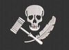 Skull Embroidery Design
