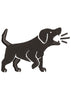 Dog Bhonk Embroidery Design