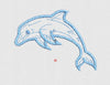 Dolphin Embroidery Design