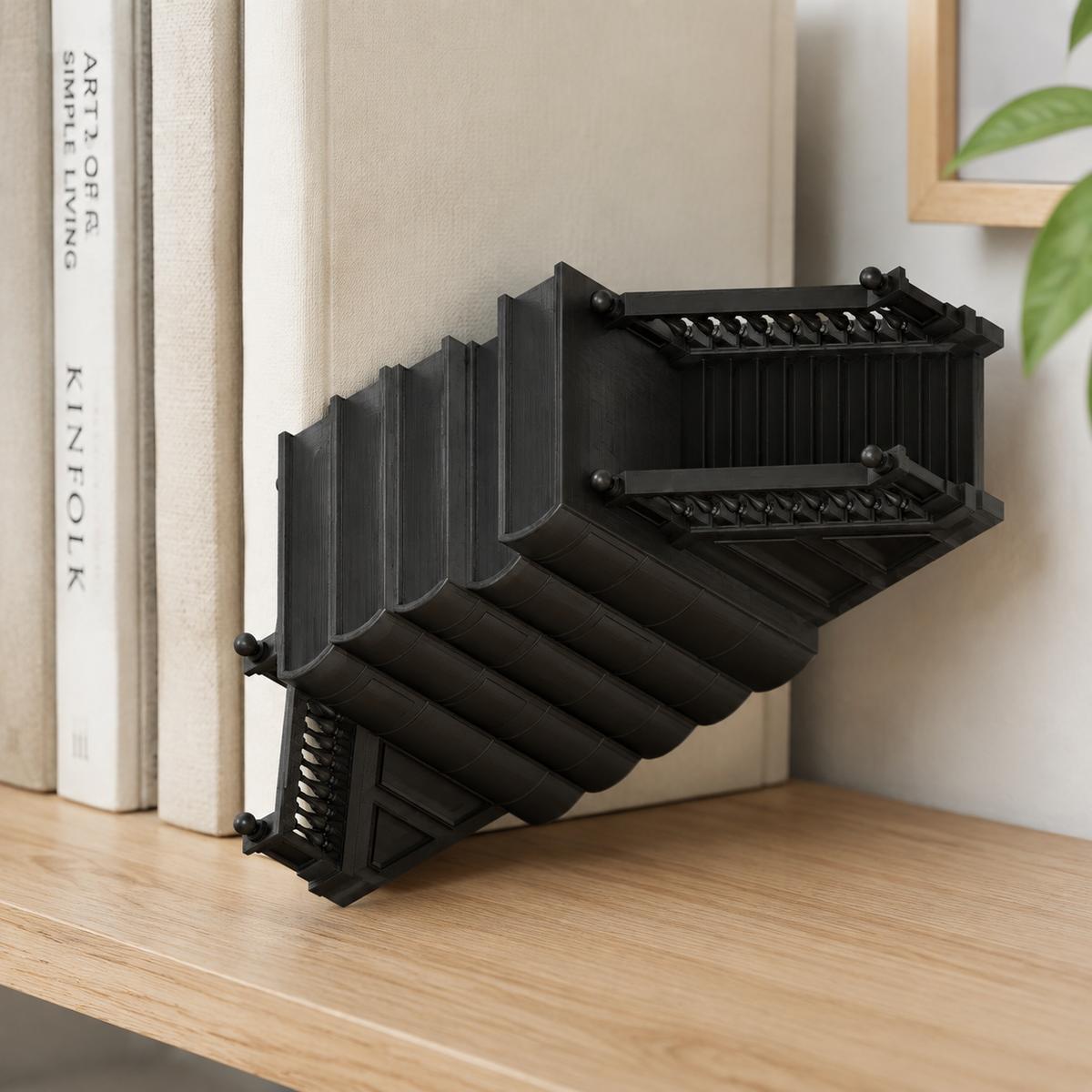 Stairway Bookend Print STL File