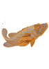 Tropical Reef Fish Embroidery Design