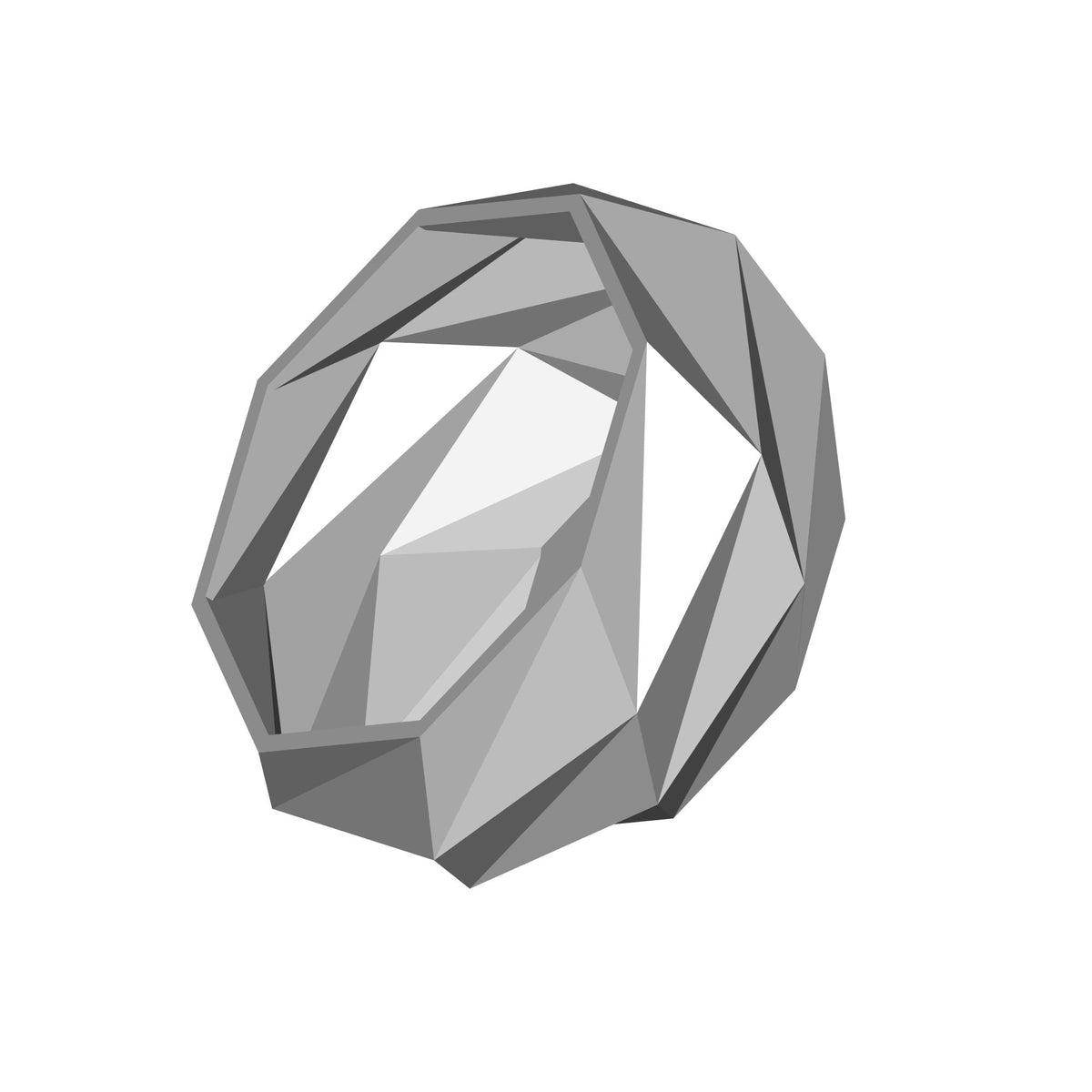 Low Poly Planter 2.5mm Wall Print STL File