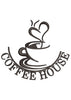 Coffee House Embroidery Design