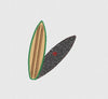 Surfboard Embroidery Design