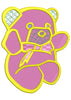 Bear Applique Embroidery Design