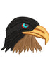 Eagle Head Embroidery Design