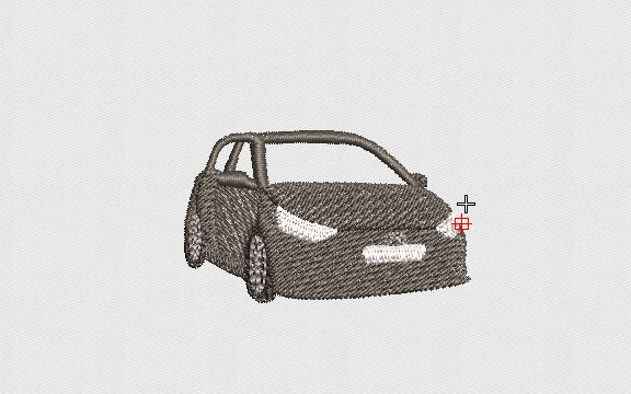 Car Embroidery Design