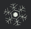 Snowflake Crystal Embroidery Design