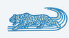 Leopards Embroidery Design