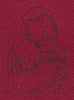 Bonding Moment Line Art Embroidery Design