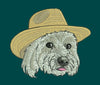 Cute Dog Embroidery Design