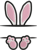 Rabit Embroidery Design