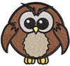 Owl Embroidery Design