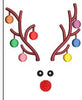 Christmas Face Embroidery Design