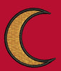 Moon Embroidery Design