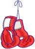 Boxing Embroidery Design