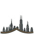Building City Embroidery Design