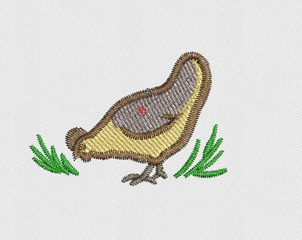 Chicken Embroidery Design