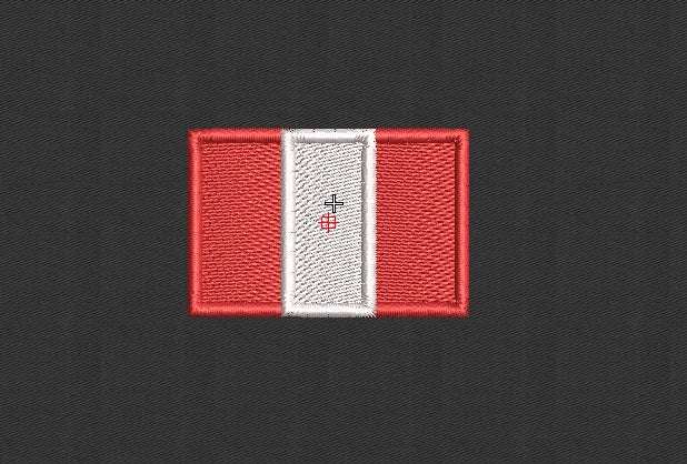 Flag Embroidery Design