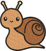 Snail Embroidery Design