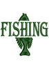 Fish Hunting Embroidery Design