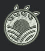 Farming Land Embroidery Design