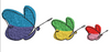 Butterflies Embroidery Design