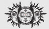 Sun Embroidery Design