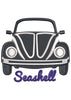 Seashell Embroidery Design