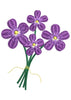 Bouquet Embroidery Design