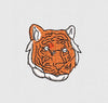 Tiger Embroidery Design